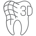 icono modelo 3-d clinica dental en el barrio de salamanca